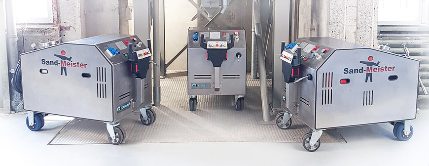 El sistema de accionamiento ErgoMove de Blickle facilita el manejo de dispositivos de servicio móviles en el ámbito ferroviario